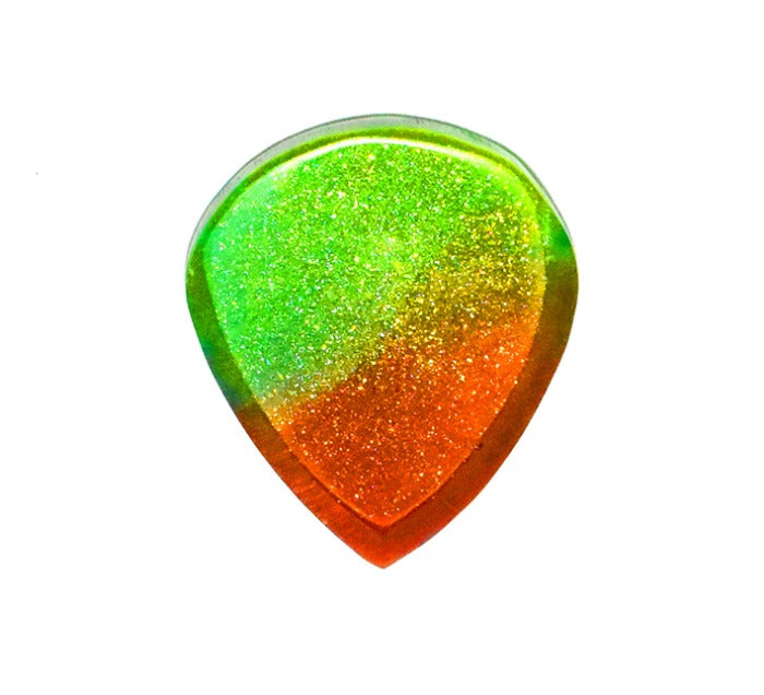 Handcrafted Resin Guitar Pick - 6mm Damage The Senses