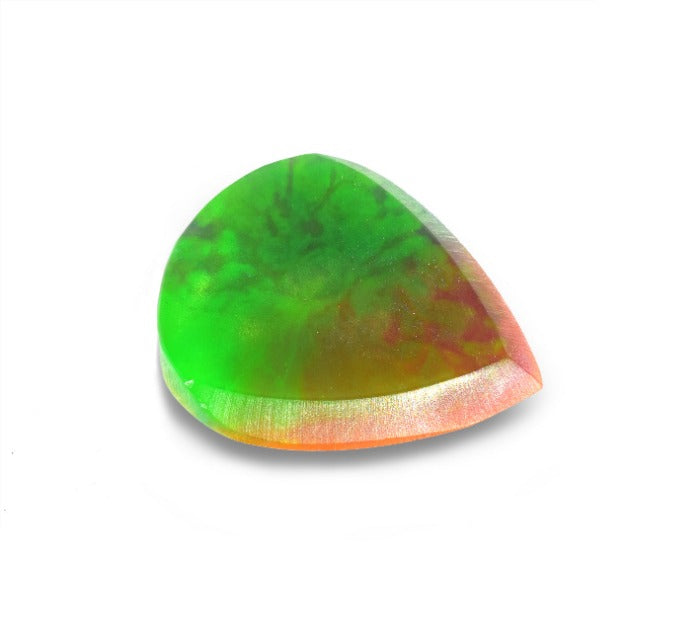 Handcrafted Resin Guitar Pick - 6mm Damage The Senses