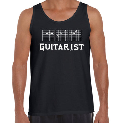 ACE GUITARIST Men's Singlet Damage The Senses