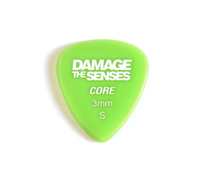 Acrylic Pick - Core 3mm (Apple Green) Small Damage The Senses