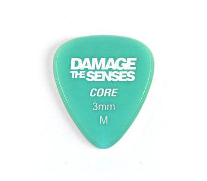 Acrylic Pick - Core 3mm (Aqua) Damage The Senses