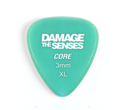 Acrylic Pick - Core 3mm (Aqua) Damage The Senses