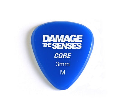 Acrylic Pick - Core 3mm (Blue) Damage The Senses