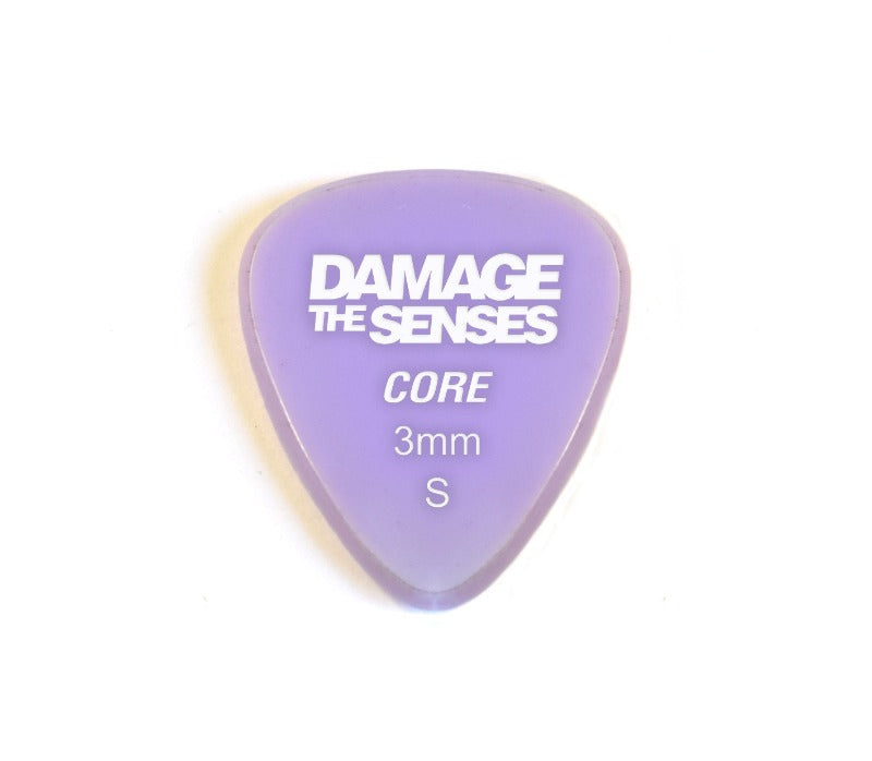 Acrylic Pick - Core 3mm (Lavender) Damage The Senses