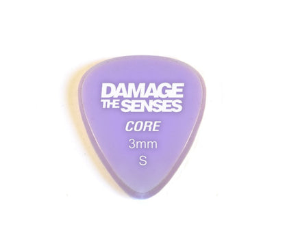 Acrylic Pick - Core 3mm (Lavender) Damage The Senses