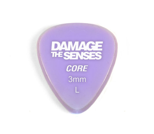 Acrylic Pick - Core 3mm (Lavender) Damage The Senses