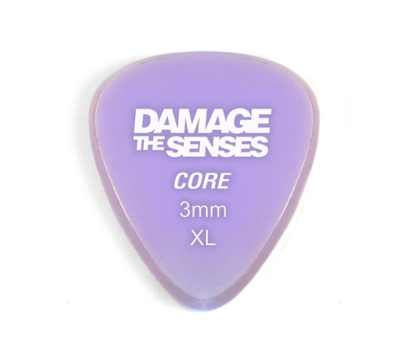 Acrylic Pick - Core 3mm (Lavender) Damage The Senses