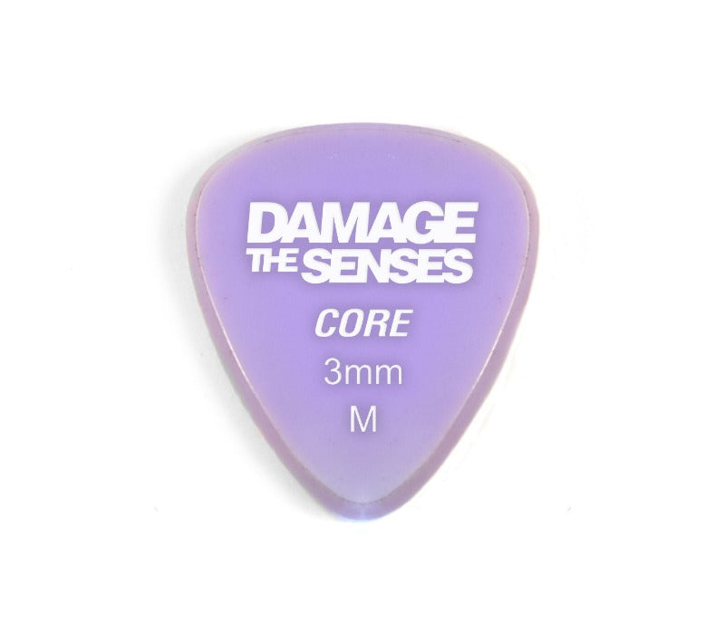 Acrylic Pick - Core 3mm (Lavender) Damage The Senses