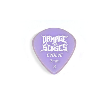 Acrylic Pick - Evolve 3mm (Lavender) Damage The Senses