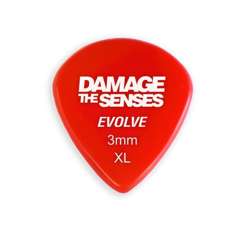 Acrylic Pick - Evolve 3mm (Red) Damage The Senses