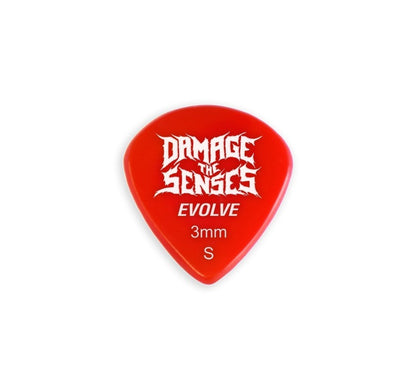 Acrylic Pick - Evolve 3mm (Red) Damage The Senses