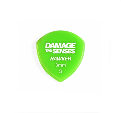 Acrylic Pick - Hawker 3mm (Apple Green) Damage The Senses