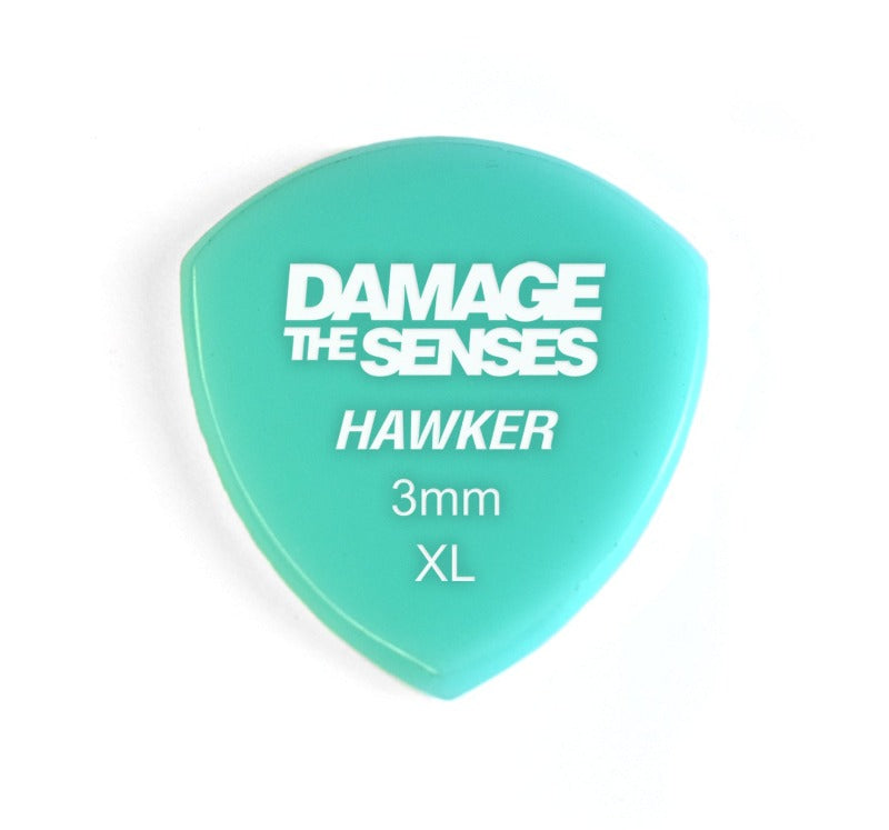 Acrylic Pick - Hawker 3mm (Aqua) Damage The Senses