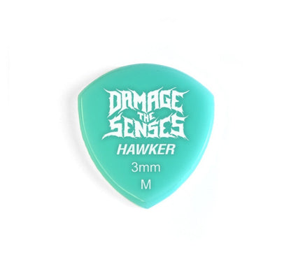 Acrylic Pick - Hawker 3mm (Aqua) Damage The Senses