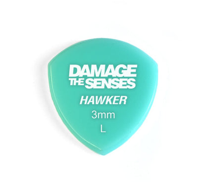 Acrylic Pick - Hawker 3mm (Aqua) Damage The Senses