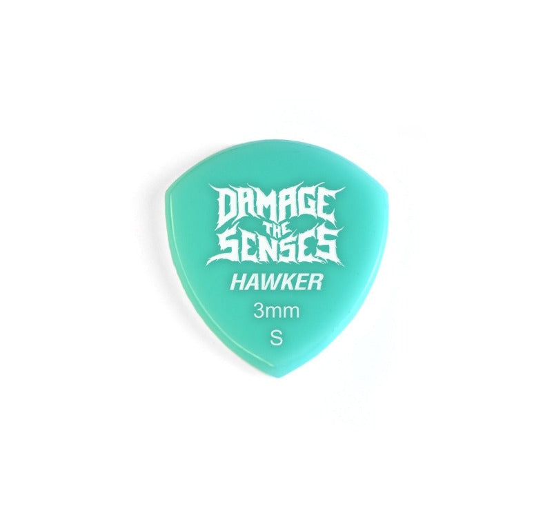 Acrylic Pick - Hawker 3mm (Aqua) Damage The Senses