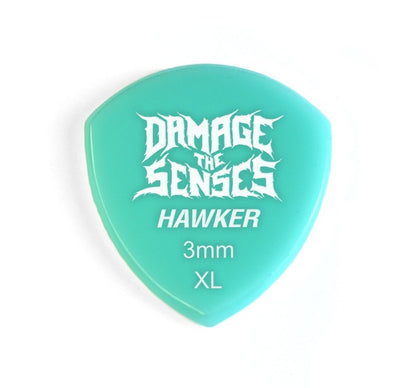 Acrylic Pick - Hawker 3mm (Aqua) Damage The Senses