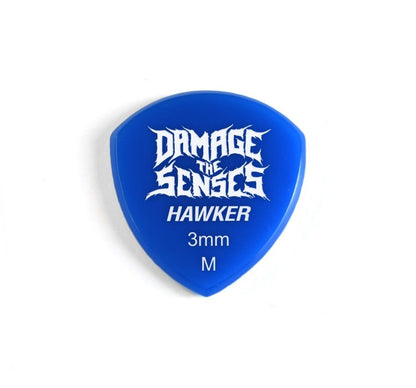 Acrylic Pick - Hawker 3mm M (Blue) Damage The Senses