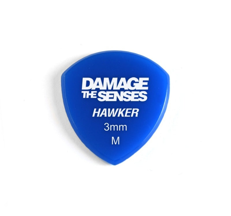 Acrylic Pick - Hawker 3mm M (Blue) Damage The Senses