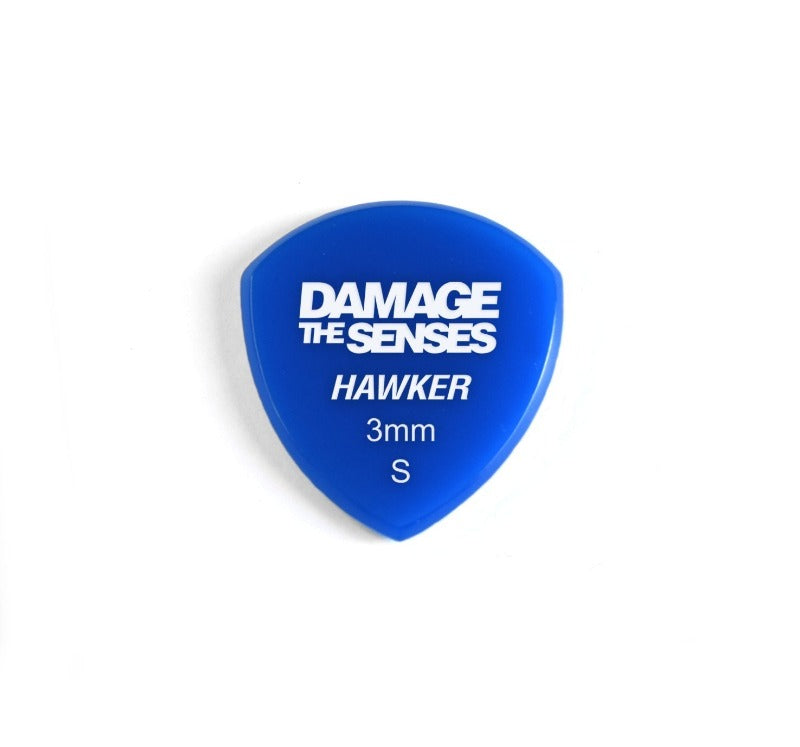 Acrylic Pick - Hawker 3mm S (Blue) Damage The Senses