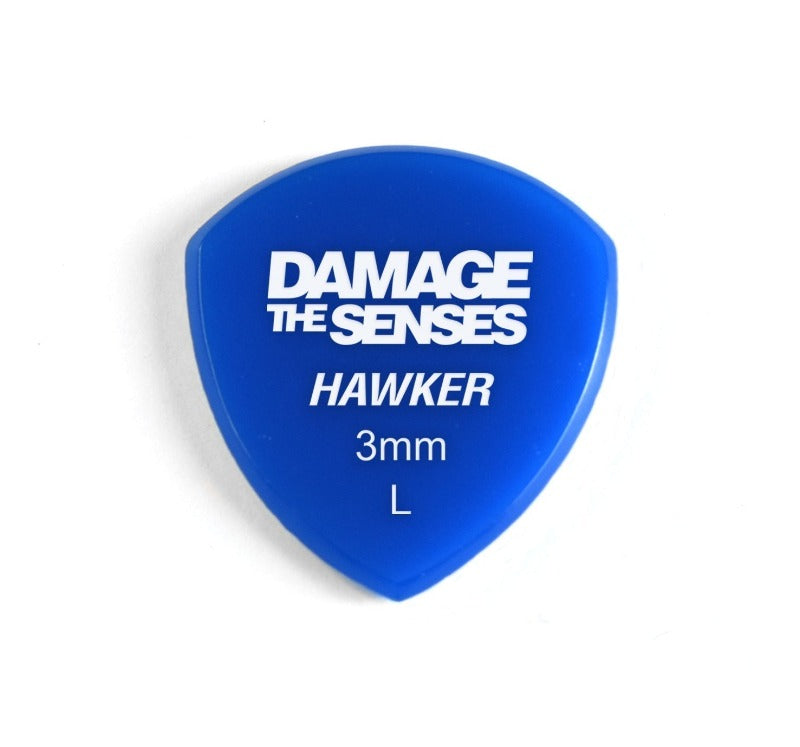 Acrylic Pick - Hawker 3mm L (Blue) Damage The Senses