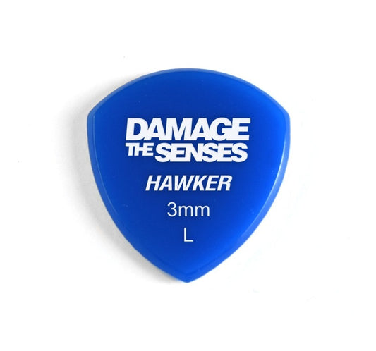 Acrylic Pick - Hawker 3mm L (Blue) Damage The Senses