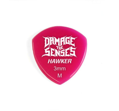 Acrylic Pick - Hawker 3mm (Fuschia) Damage The Senses