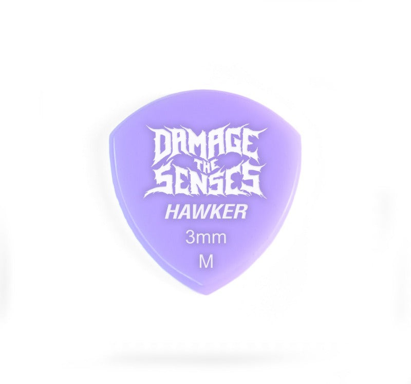 Acrylic Pick - Hawker 3mm (Lavender) Damage The Senses