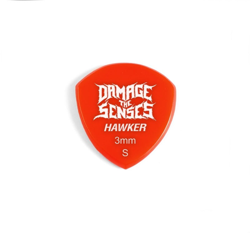 Acrylic Pick - Hawker 3mm (Red) Damage The Senses