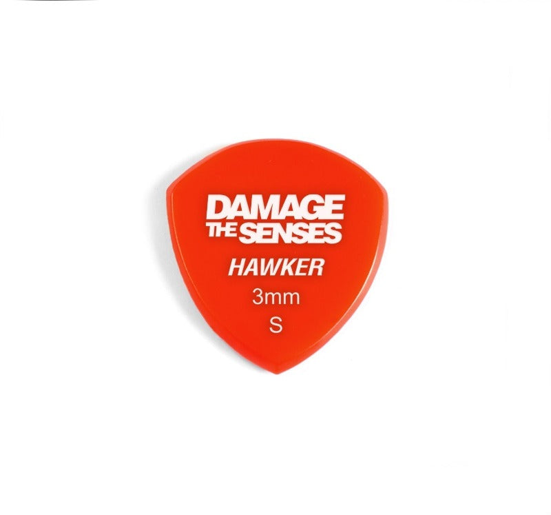 Acrylic Pick - Hawker 3mm (Red) Damage The Senses