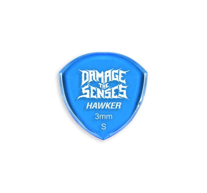 Acrylic Pick - Hawker 3mm (Trans Blue) Damage The Senses