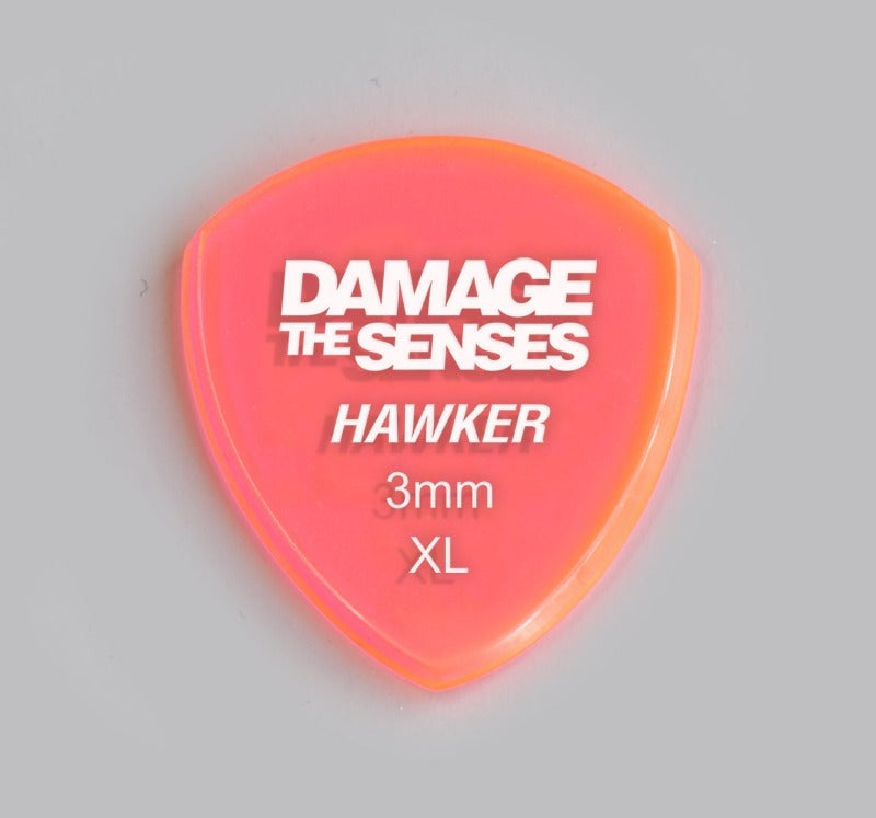 Acrylic Pick - Hawker 3mm (Trans Pink) Damage The Senses