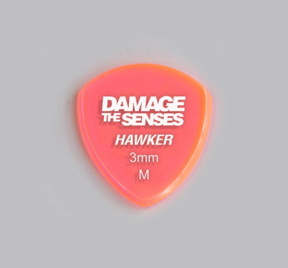 Acrylic Pick - Hawker 3mm (Trans Pink) Damage The Senses