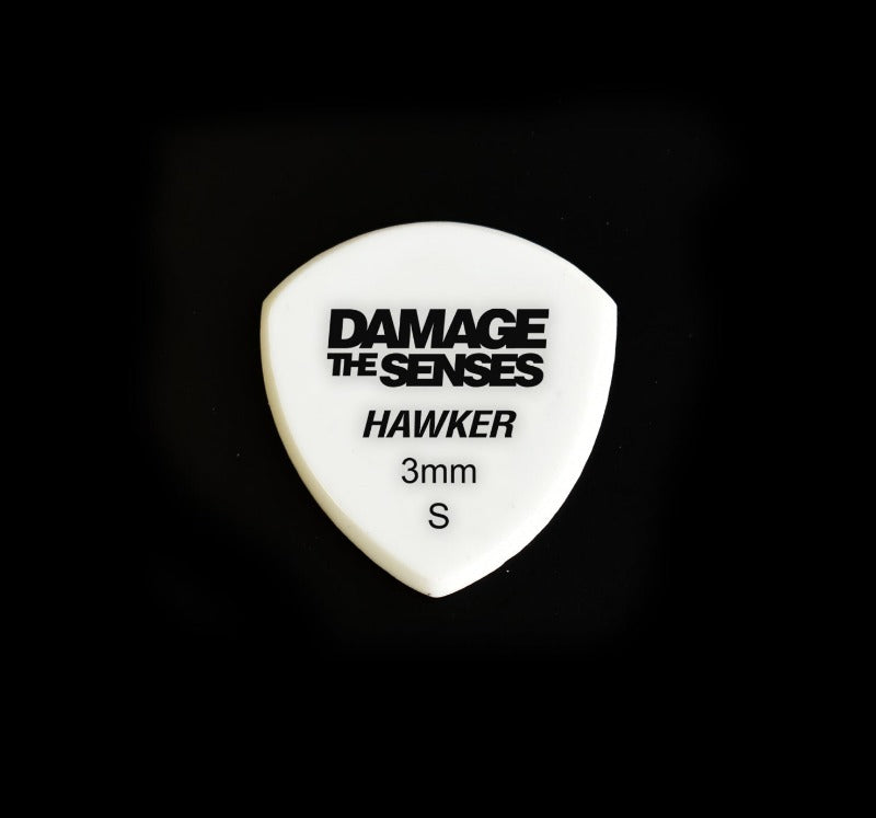 Acrylic Pick - Hawker 3mm (White) Damage The Senses