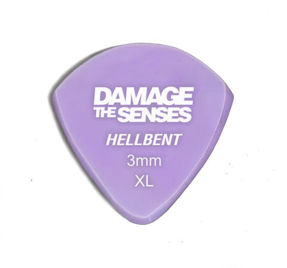 Acrylic Pick - Hellbent 3mm (Lavender) Damage The Senses