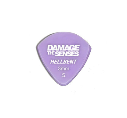 Acrylic Pick - Hellbent 3mm (Lavender) Damage The Senses