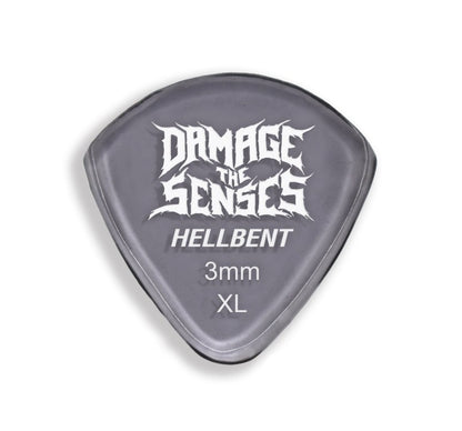 Acrylic Pick - Hellbent 3mm (Smokey Purple) Damage The Senses