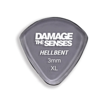 Acrylic Pick - Hellbent 3mm (Smokey Purple) Damage The Senses