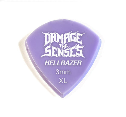 Acrylic Pick - Hellrazer 3mm (Lavender) Damage The Senses