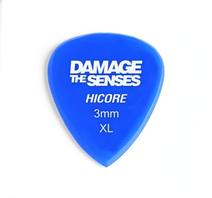 Acrylic Pick - Hi Core 3mm (Blue) Damage The Senses