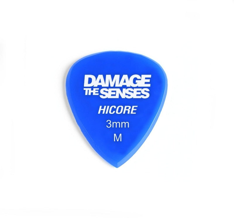 Acrylic Pick - Hi Core 3mm (Blue) Damage The Senses