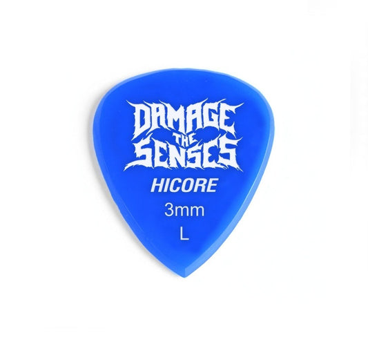 Acrylic Pick - Hi Core 3mm (Blue) Damage The Senses