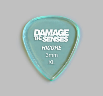 Acrylic Pick - Hi Core 3mm (Glass Green) Damage The Senses