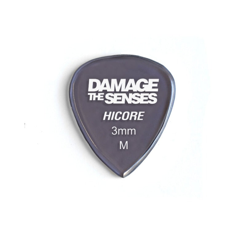 Acrylic Pick - Hi Core 3mm (Smokey Purple) Damage The Senses