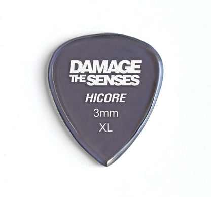 Acrylic Pick - Hi Core 3mm (Smokey Purple) Damage The Senses