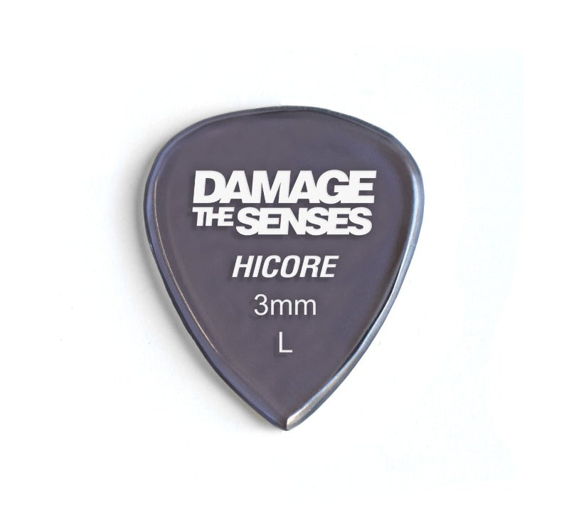 Acrylic Pick - Hi Core 3mm (Smokey Purple) Damage The Senses