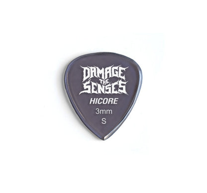 Acrylic Pick - Hi Core 3mm (Smokey Purple) Damage The Senses