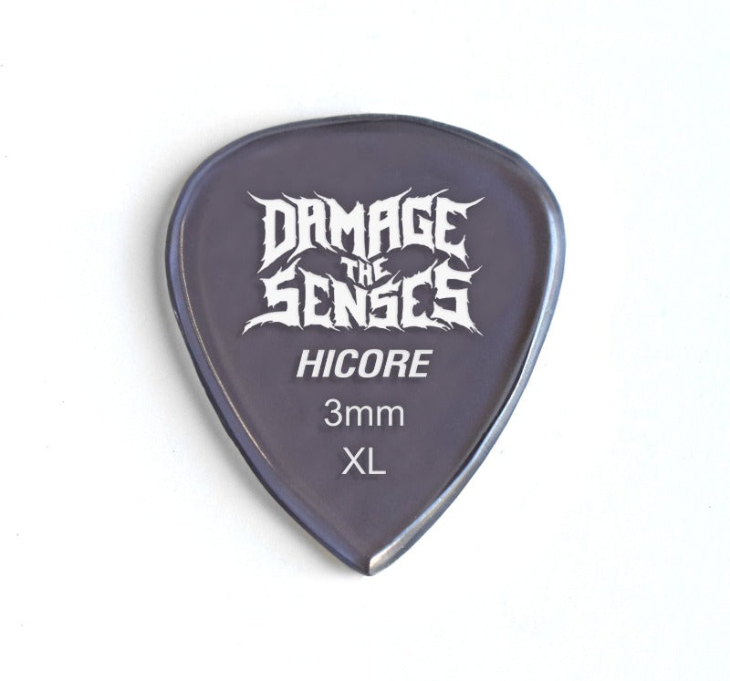 Acrylic Pick - Hi Core 3mm (Smokey Purple) Damage The Senses