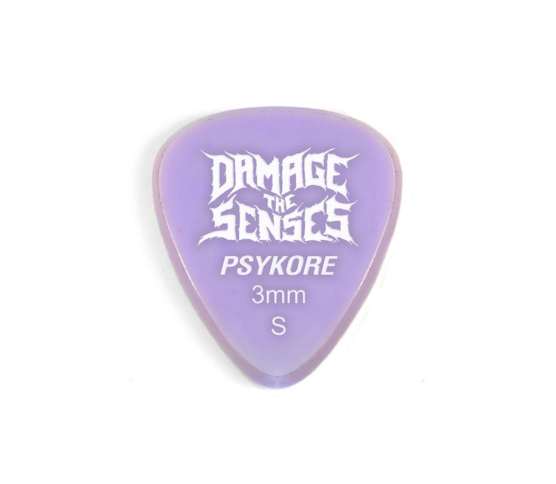 Acrylic Pick - Psykore 3mm (Lavender) Damage The Senses