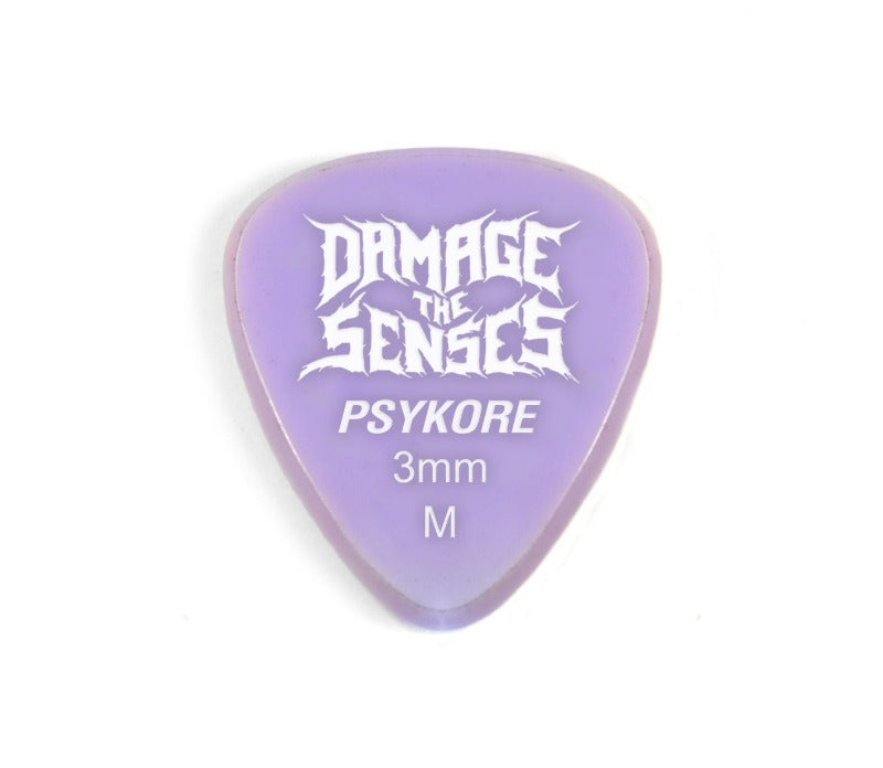 Acrylic Pick - Psykore 3mm (Lavender) Damage The Senses